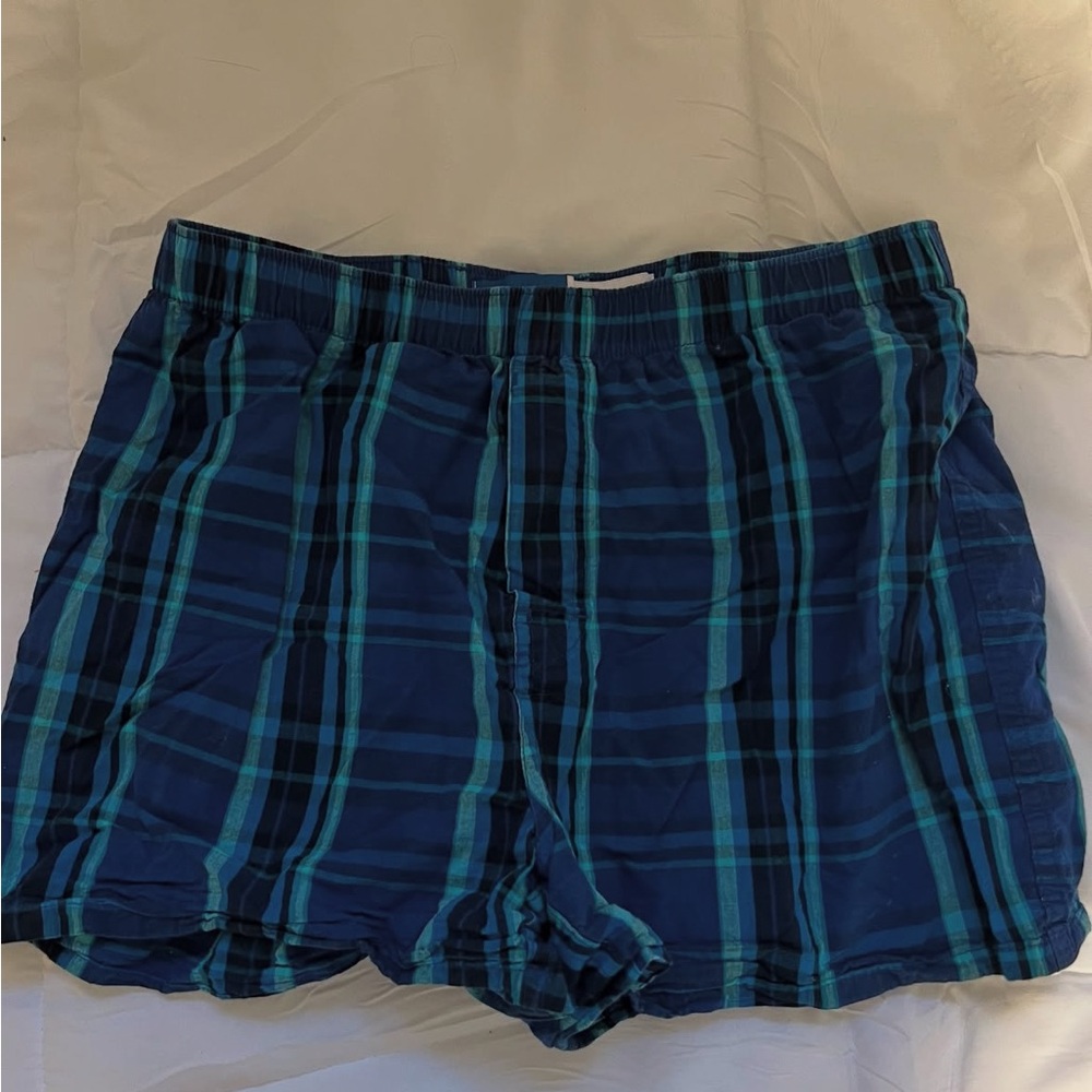 Old Navy Blue Boxer Briefs with Elastic Waistband